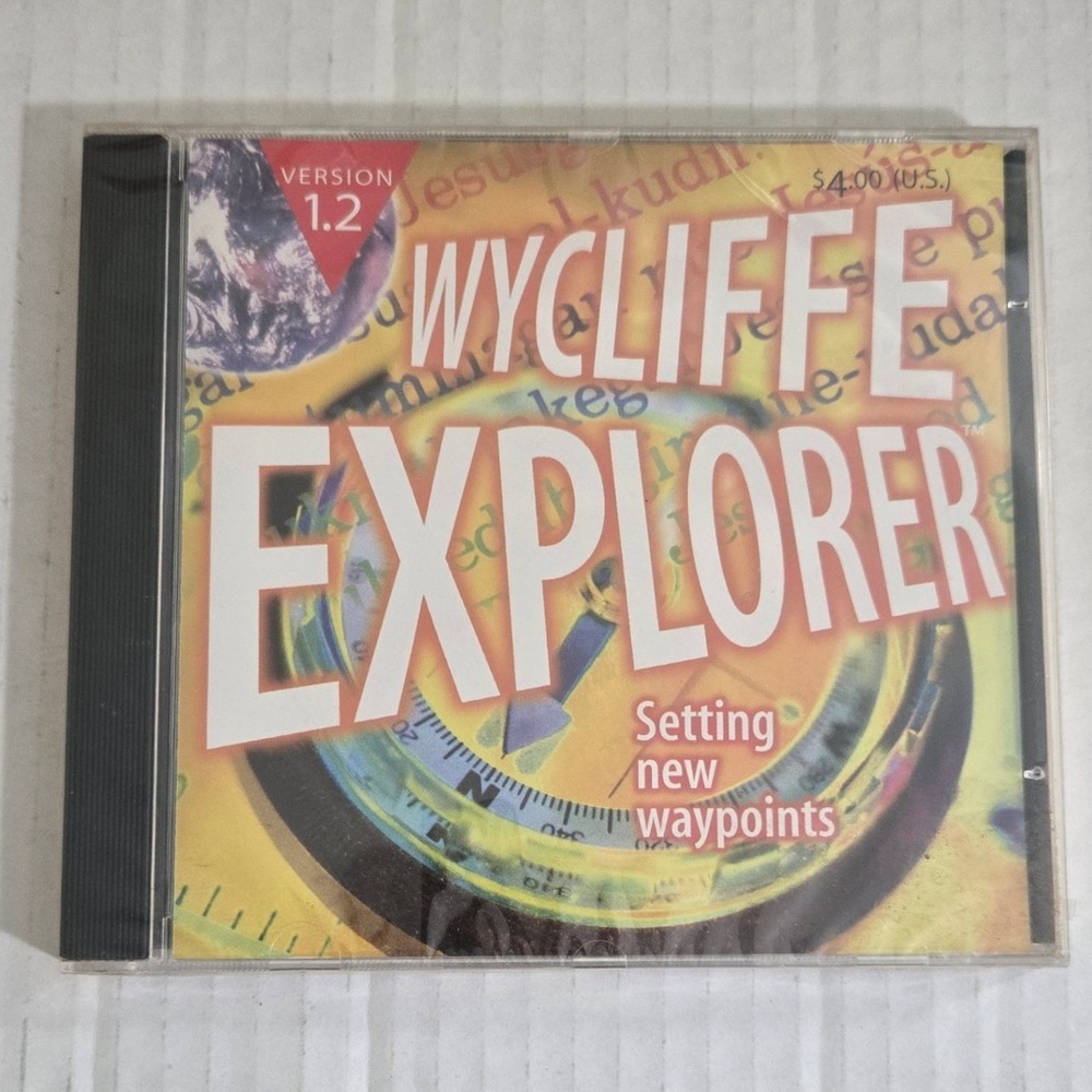 Wycliffe Explorer PC Mac CD ROM Game 2000 Vintage Sealed Windows 95